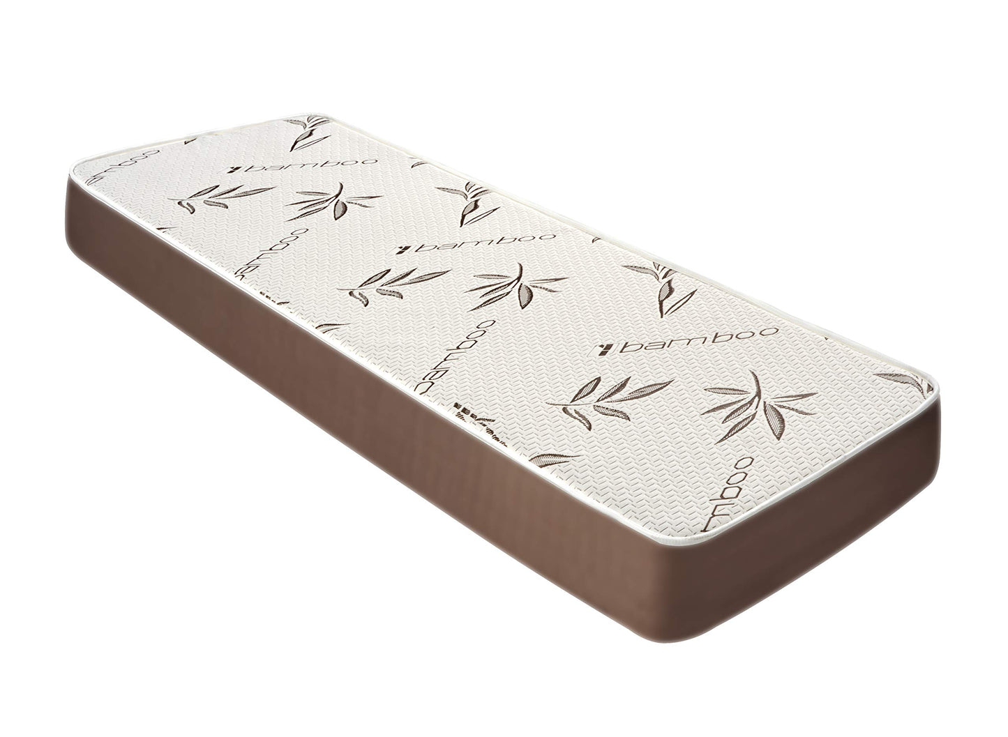 Customize Bed 6 Inch Gel Memory Foam Mattress w/ Rayon Derived from Bamboo Cover, Cot Size Mattress in a Box, Size 30" x 74" for RV, Folding, Guest & Day Bed - CertiPUR-US Certified, Made in USA