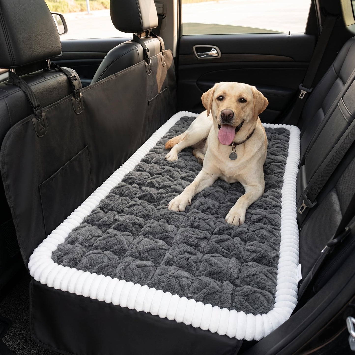 Avont Dog Bed for Car Back Seat, 2026 New Backseat Pet Bed Mat