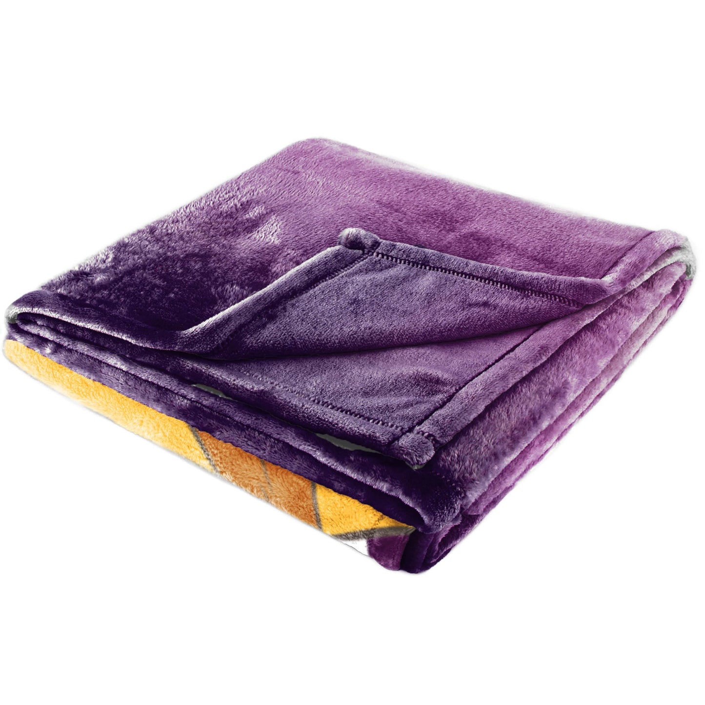 Jay Franco Kids Plush Throw Blanket – Soft & Comfy 50x70 Inches Throw for Couch or Bed – Cozy Home Décor for Living Room & Bedroom, Purple - Lion King