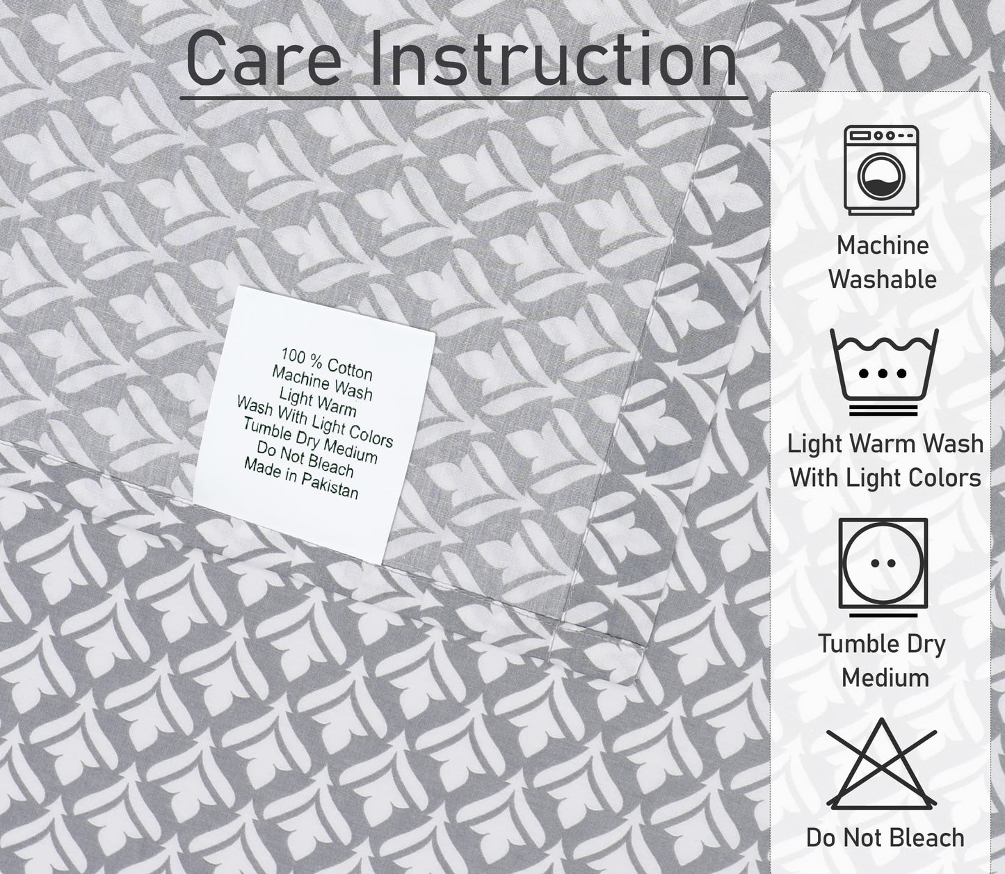 RUVANTI 100% Cotton Percale Sheets Full Size, Idiomatic Expression
