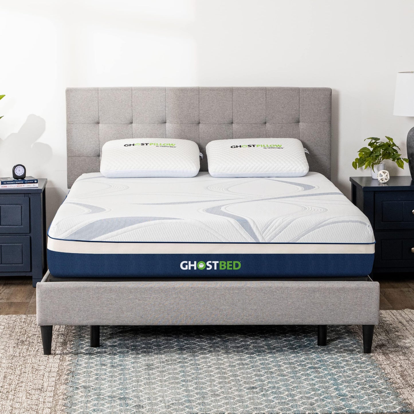 GhostBed Ultimate 10 Inch Mattress - Memory Foam California King Mattress, Medium Firm Feel with Breathable, Cool-to-The-Touch Cover - Made in The USA, CertiPUR-US Certified