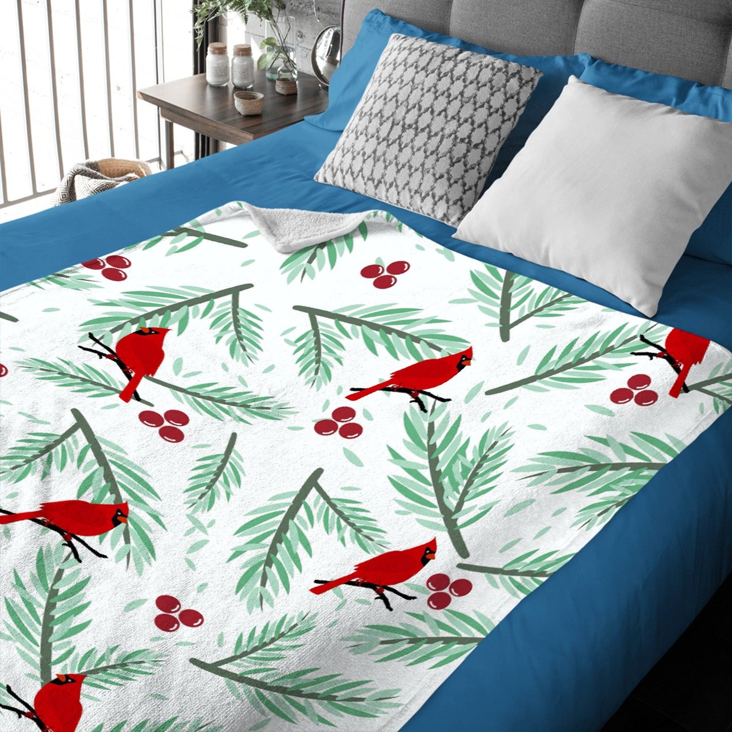 Softerhug Blanket Christmas Soft Cozy Throw Lightweight Microplush Blankets for Couch Bed Sofa All Season Warm-50"x40" Small for Kids