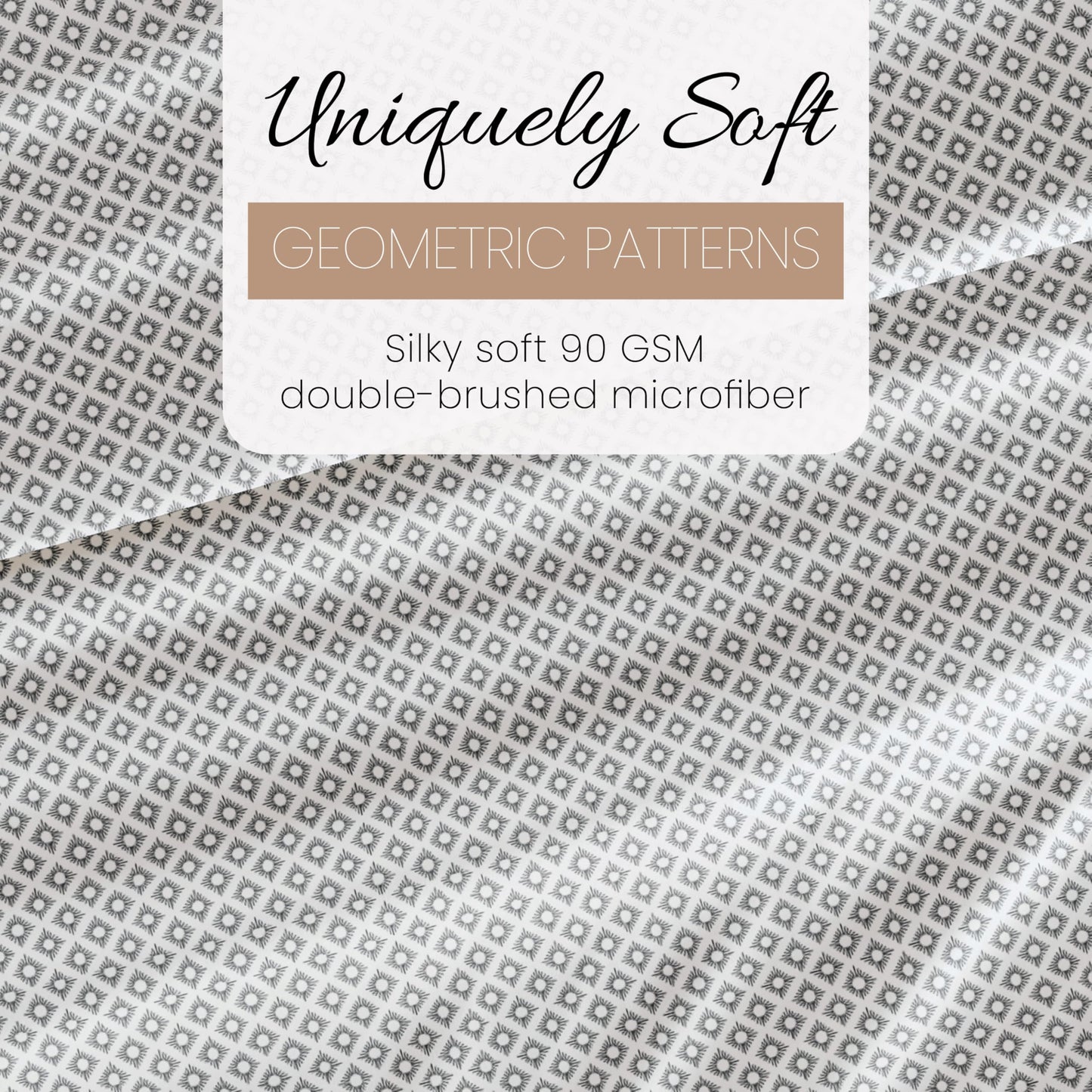 Linen Market 4 Piece Full Bedding Sheet Set (Gray Polaris) - Sleep Better Than Ever with These Ultra-Soft & Cooling Bed Sheets for Your Full Size Bed - Deep Pocket Fits 16" Mattress
