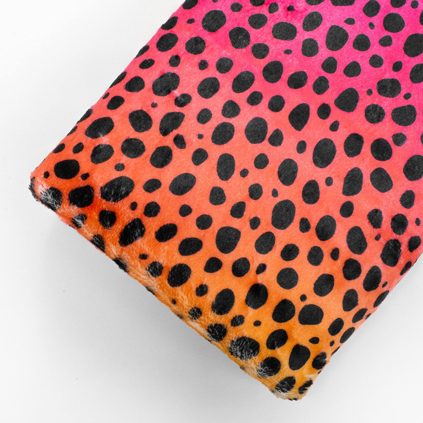 Everything Comfy Cheetah Print Decorative Throw Blanket, 42x60 Inch, Rainbow Gradient