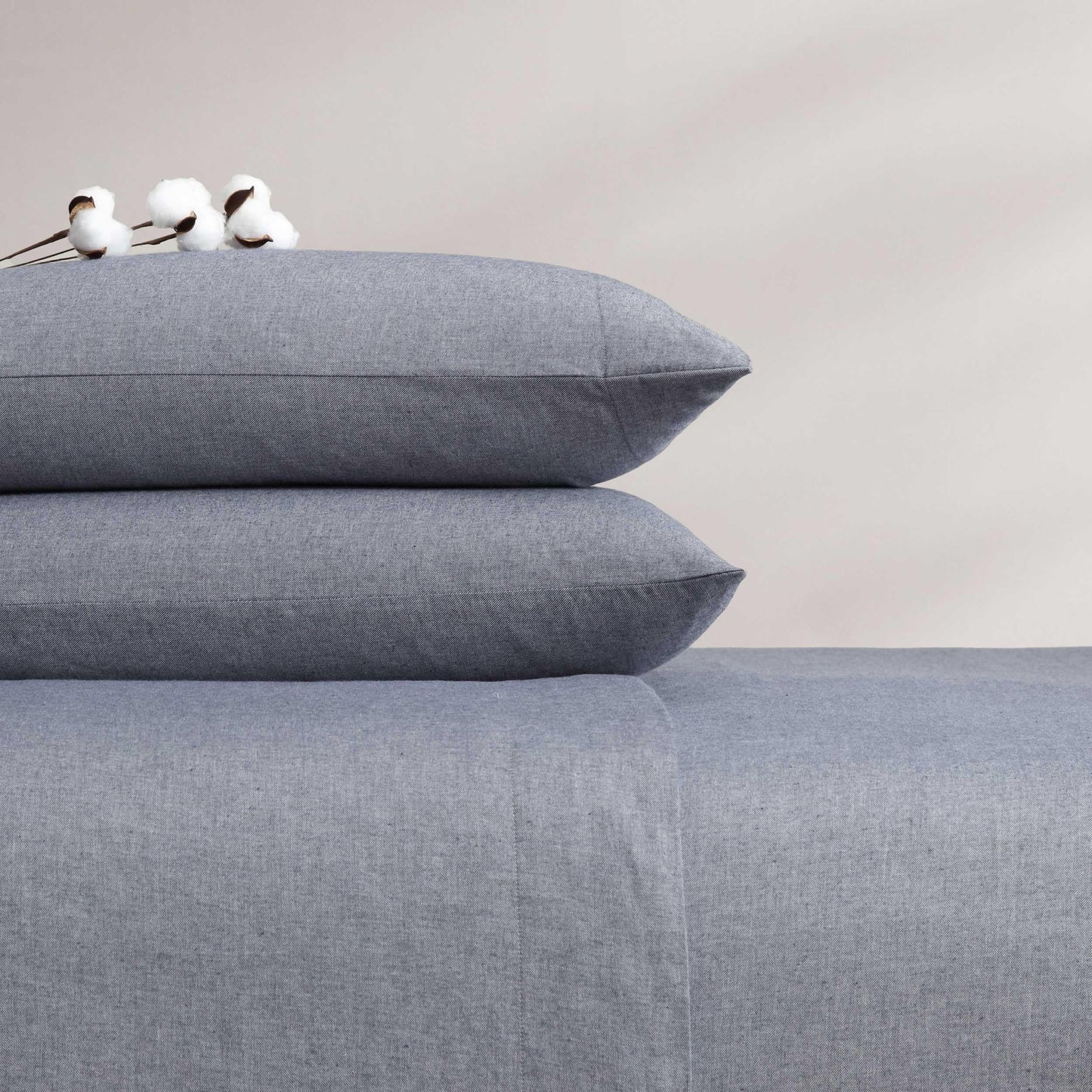 Tommy Bahama - Queen Sheet Set, Twill Weave Bedding with Matching Shams and Deep Pockets, Wrinkle-Resistant Bed Essentials, Oeko-Tex Certified (Paradise Twill Blue, Queen)