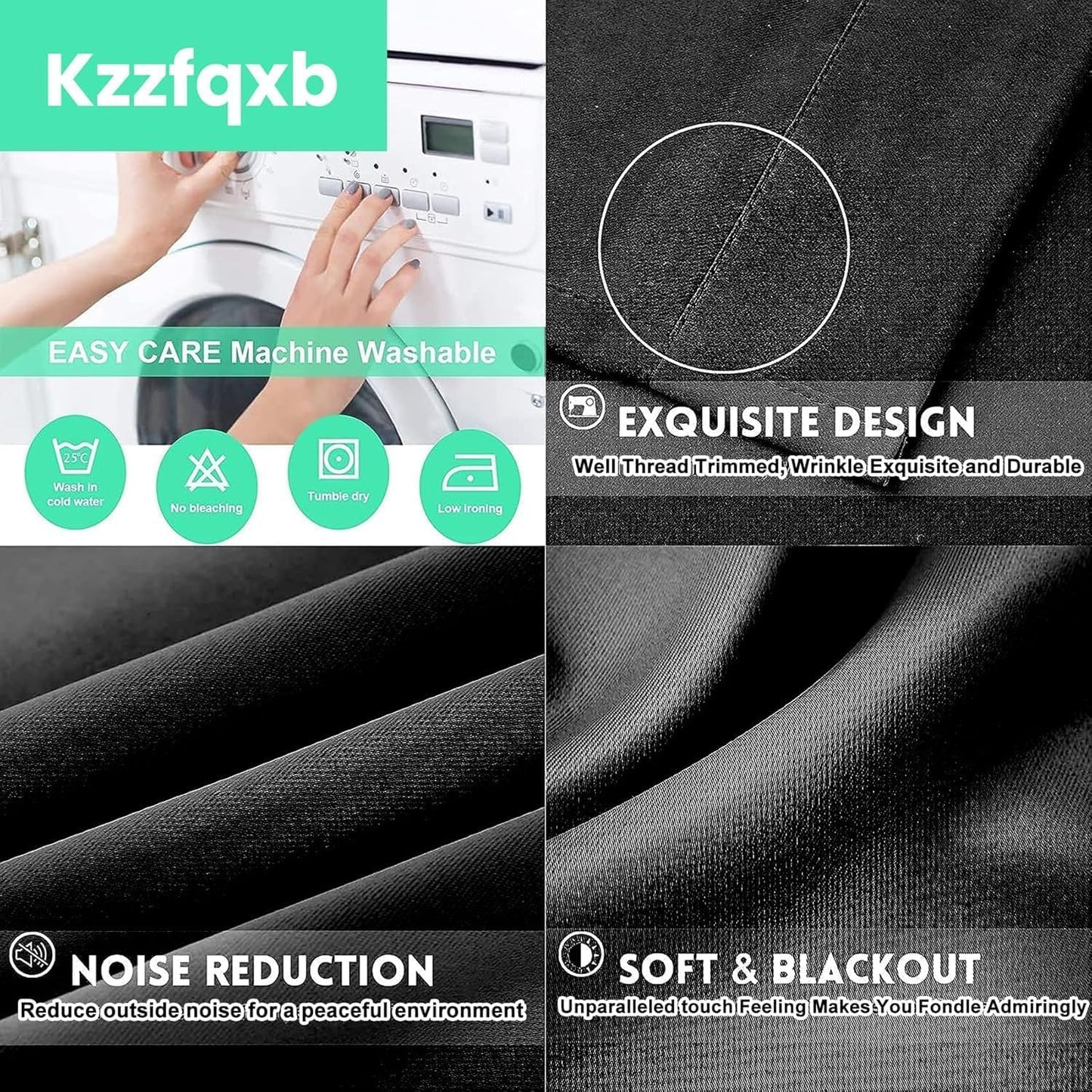 Kzzfqxb Gaming Blackout Curtains for Boys Bedroom, Science Fiction Time Tunnel Neon Light Curtains, Light Blocking Drapes for Living Room Decor with Grommets,2 Panels,Each W42 xL63