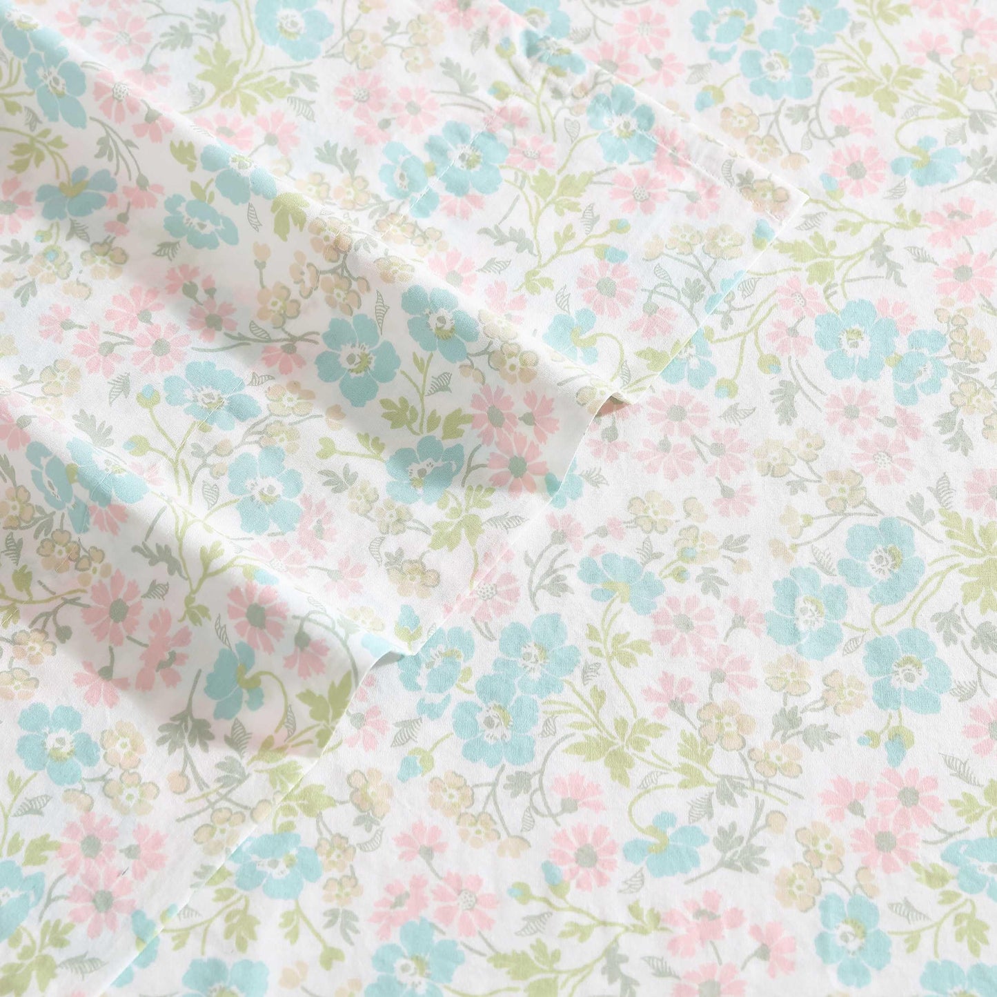 Laura Ashley - Sheet Set, Super Soft Bedding Set with Deep Pocket, Includes Matching Bonus Pillowcases, Coquette Room Decor (Jaynie Pink, King)