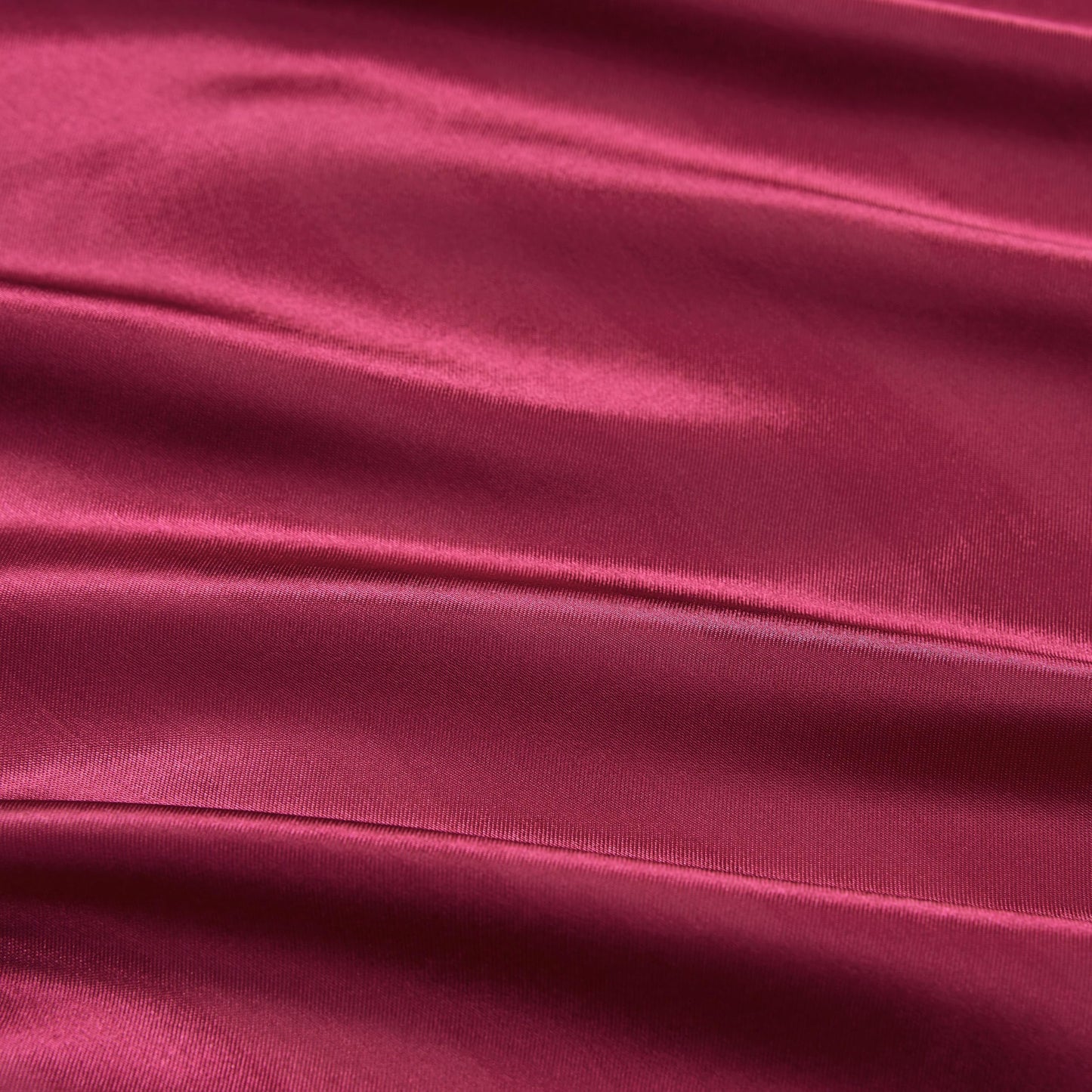 Juicy Couture Silky Satin Damask Sheet Set - Luxury Hot Pink Bedding - Smooth Striped Sheets - Full Size