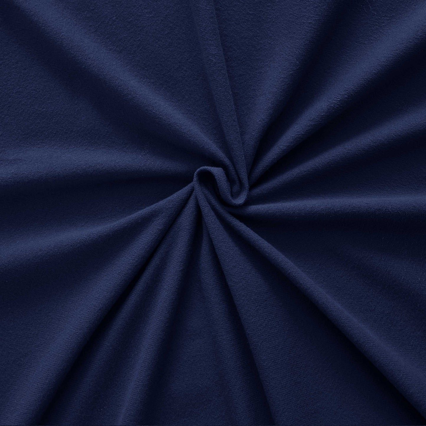 Flannel Sheets Warm and Cozy Deep Pocket Breathable All Season Bedding Set with Fitted, Flat and Pillowcases, Queen, Navy