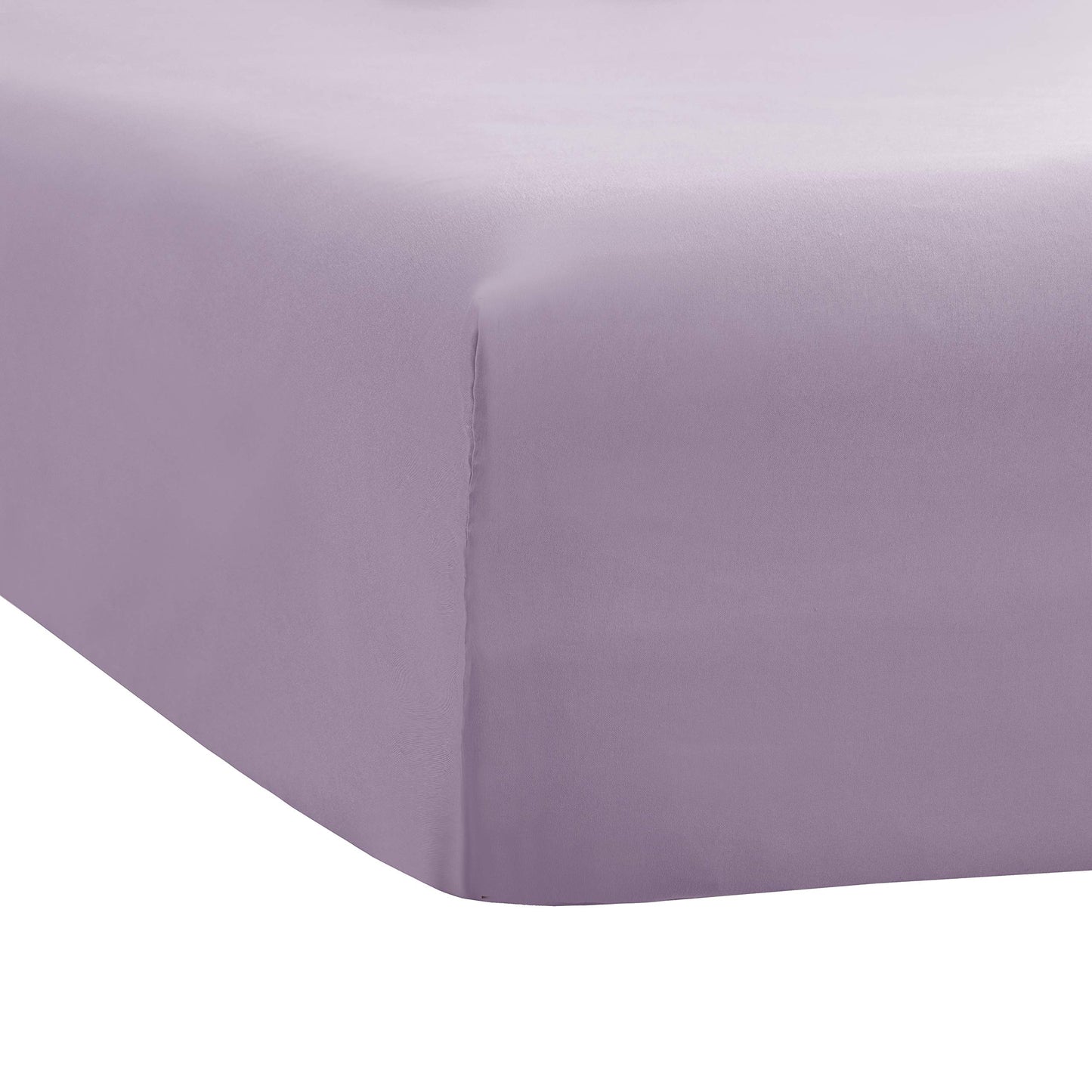 Sfoothome Twin Lavender Fitted Sheet Only, Wrinkle Free - Brushed Microfiber Bed Sheet with Deep Pocket