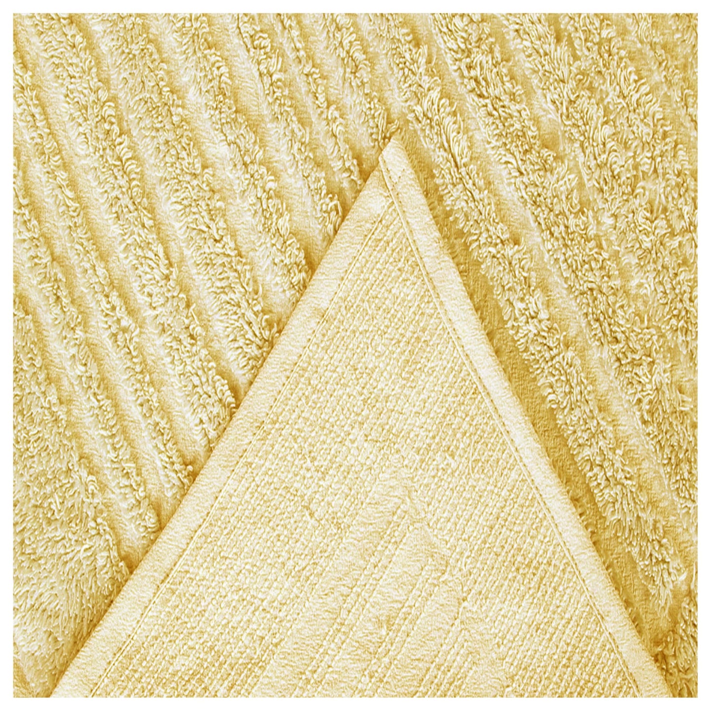 Better Trends Medallion Chenille Bedspread Queen Size 102" x 110", 100% Cotton Tufted Coverlet, Soft Lightweight Bedding Cover for Bedroom Décor Yellow