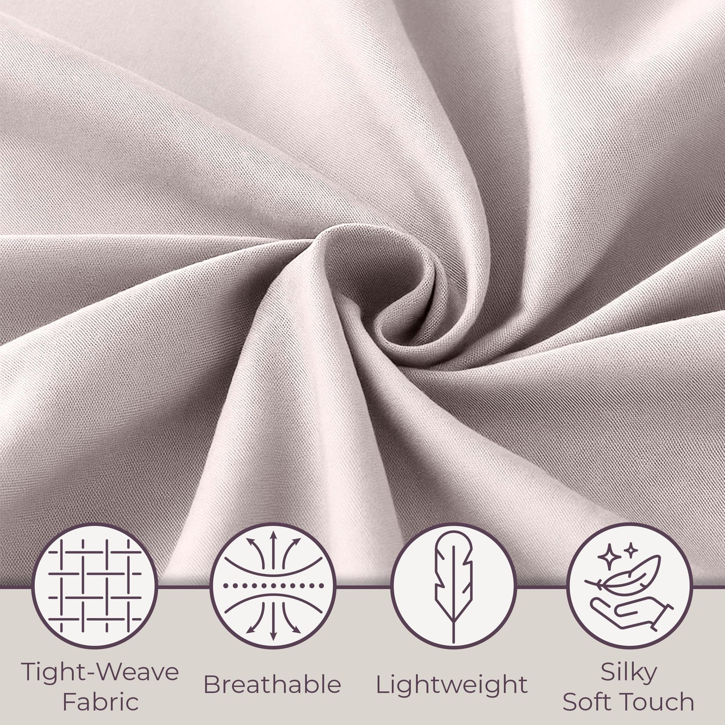 Brushed Microfiber Sheet Set-3 Piece Bed Linens-Fitted & Flat Sheets, Plus Pillowcase-Wrinkle, Stain & Fade Resistant by Lavish Home (Twin XL, Beige)