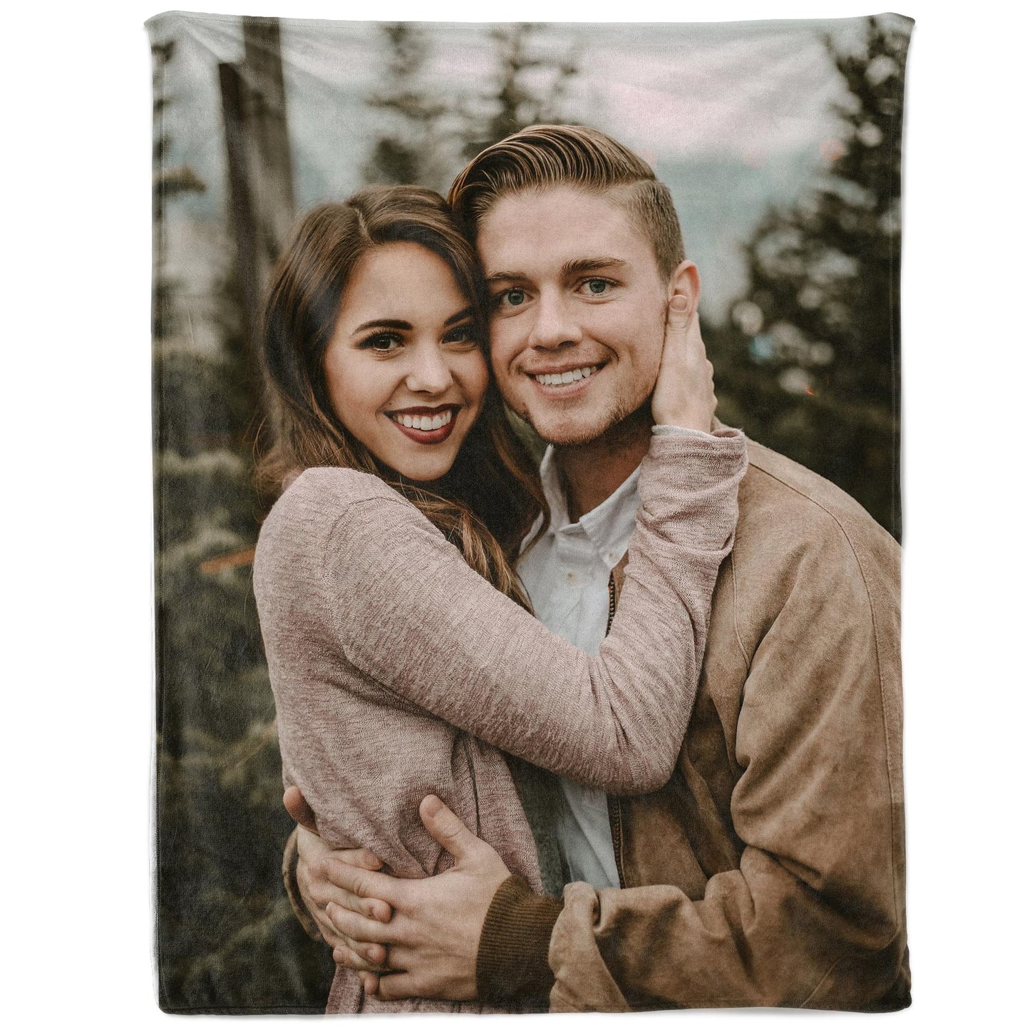 Ship Next Day Custom Blanket with Picture Customized Photo Blankets Customize Customizable Blanket Personalized Valentines Day Funny Gifts for Him Her Couple Girlfriend Boyfriend Mom Dad Wife Husband