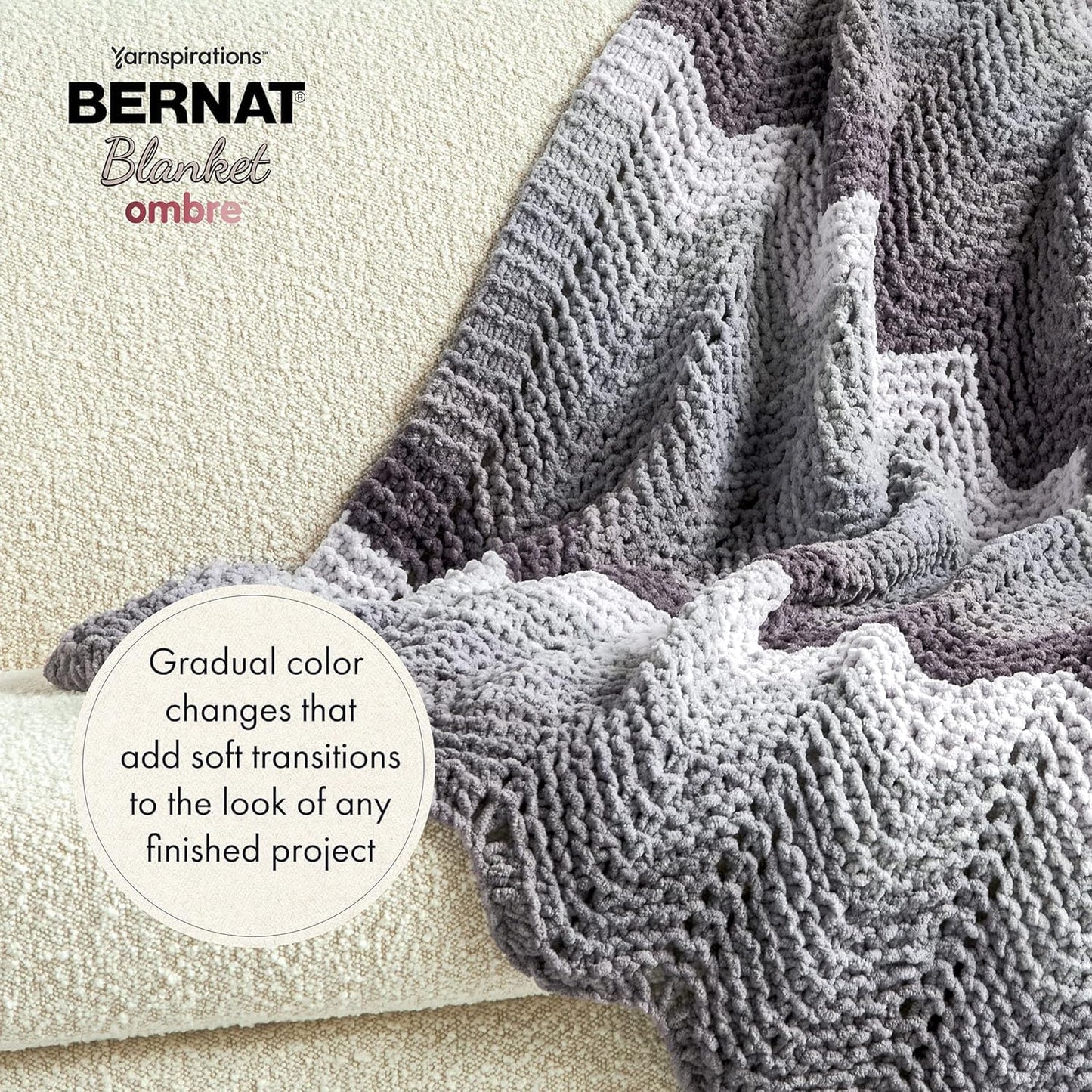 Bernat Blanket Yarn, Ocean Teal Ombre