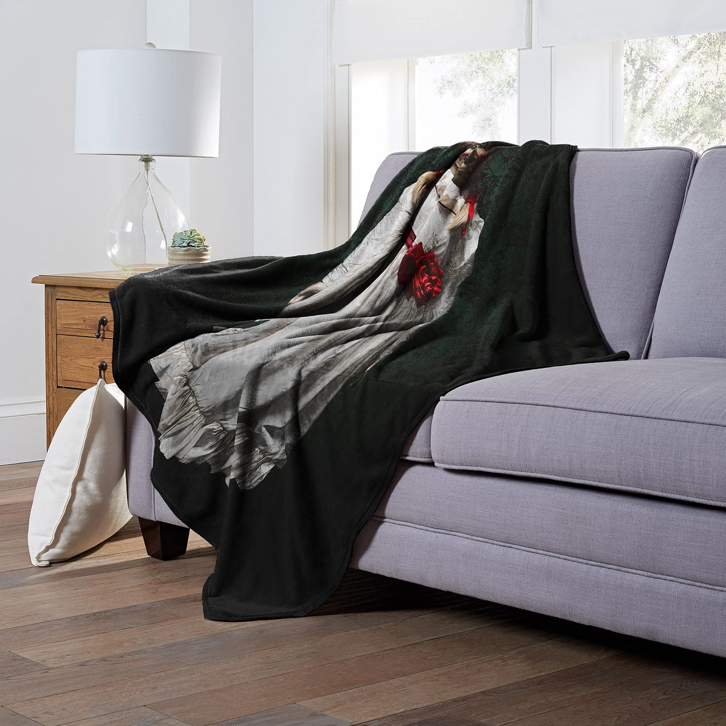Northwest Annabelle Silk Touch Throw Blanket, 50" x 60", Standing Annabelle