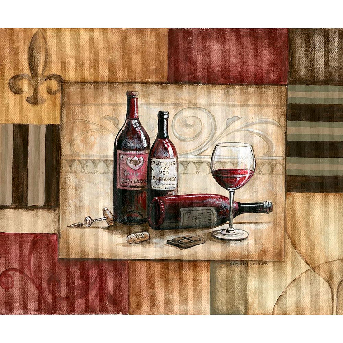 CafePress Wine and Chocolate 2 Throw Blanket Super Soft Fleece Plush Throw Blanket, 60"x50"