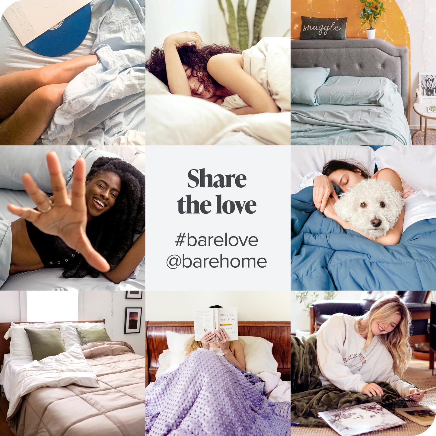 Bare Home Fitted Sheet + Pillowcase Set - Luxury 1800 Ultra-Soft Microfiber - Double Brushed - Deep Pockets - Easy Fit - Fitted Sheet and Pillowcases (Full, Plum)
