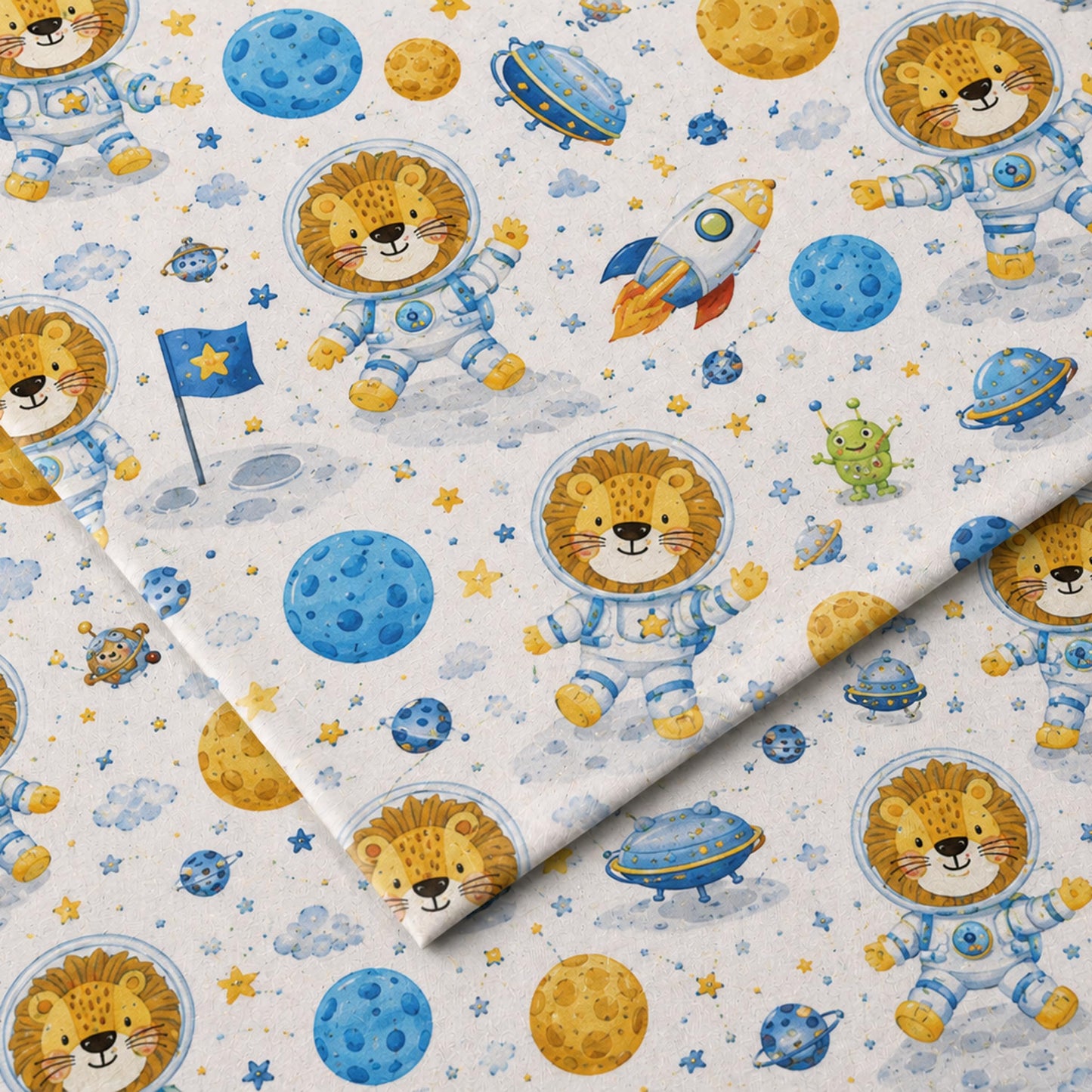 YIYEA 100% Cotton Kids Sheets, Ultra Soft Cozy Cute Bed Sheets Set for Girls, Boys, Teens, 16" Deep Pocket, 3PC, Twin