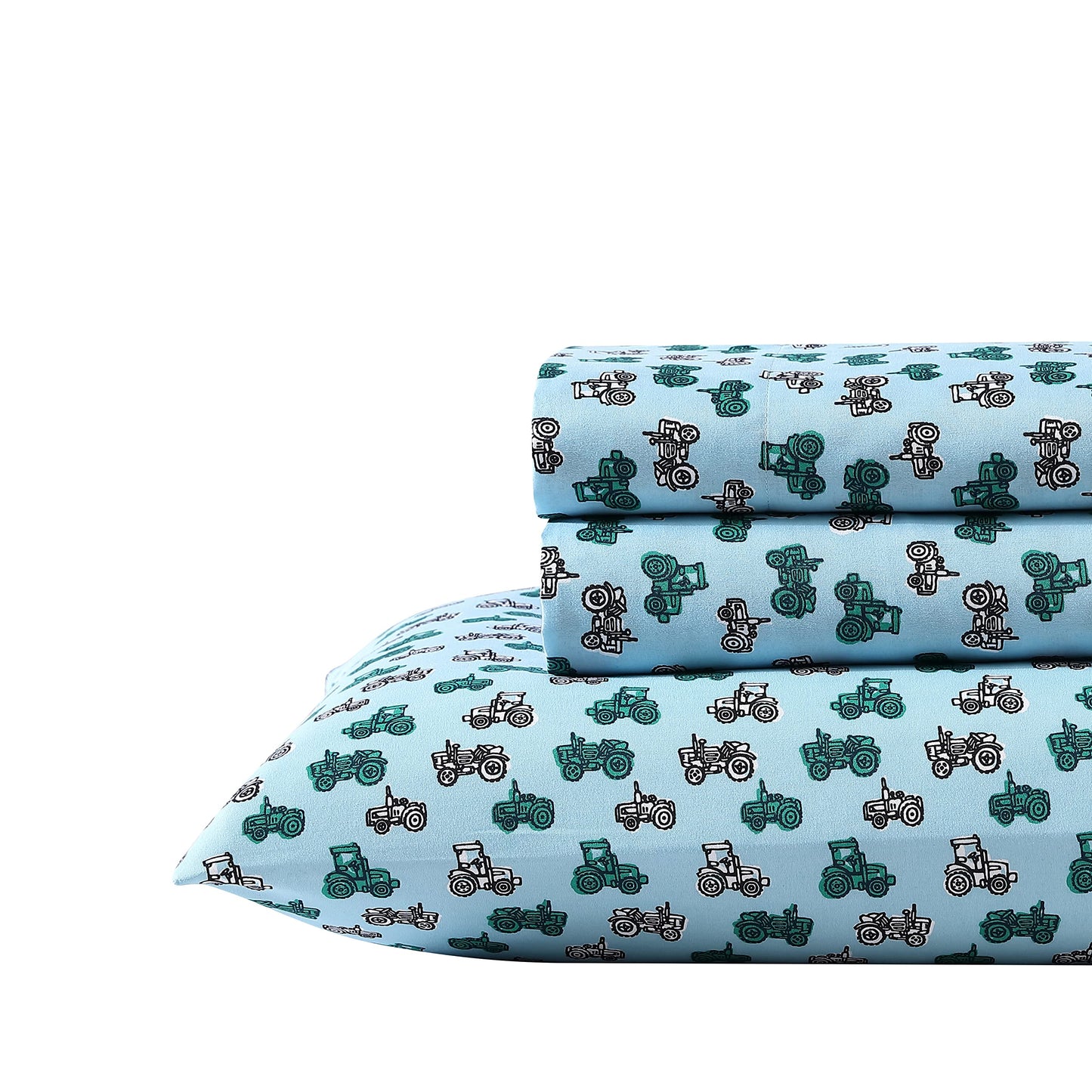 Eddie Bauer Kids - Full Sheet Set, Ultra-Soft Microfiber Bedding with Fully Elastic Fitted Sheet, Kids Bed Set with Pillowcases, Easy Care Bedding (Little Rider)