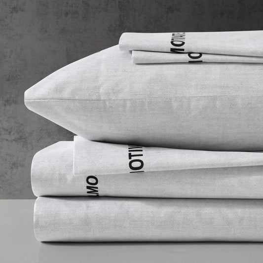 Kenneth Cole - Queen Sheet Set, Super Soft Wrinkle-Resistant Bedding with Bonus Pillowcases, Modern Home Decor, Oeko-Tex Certified (Almost Motivated Grey, Queen)