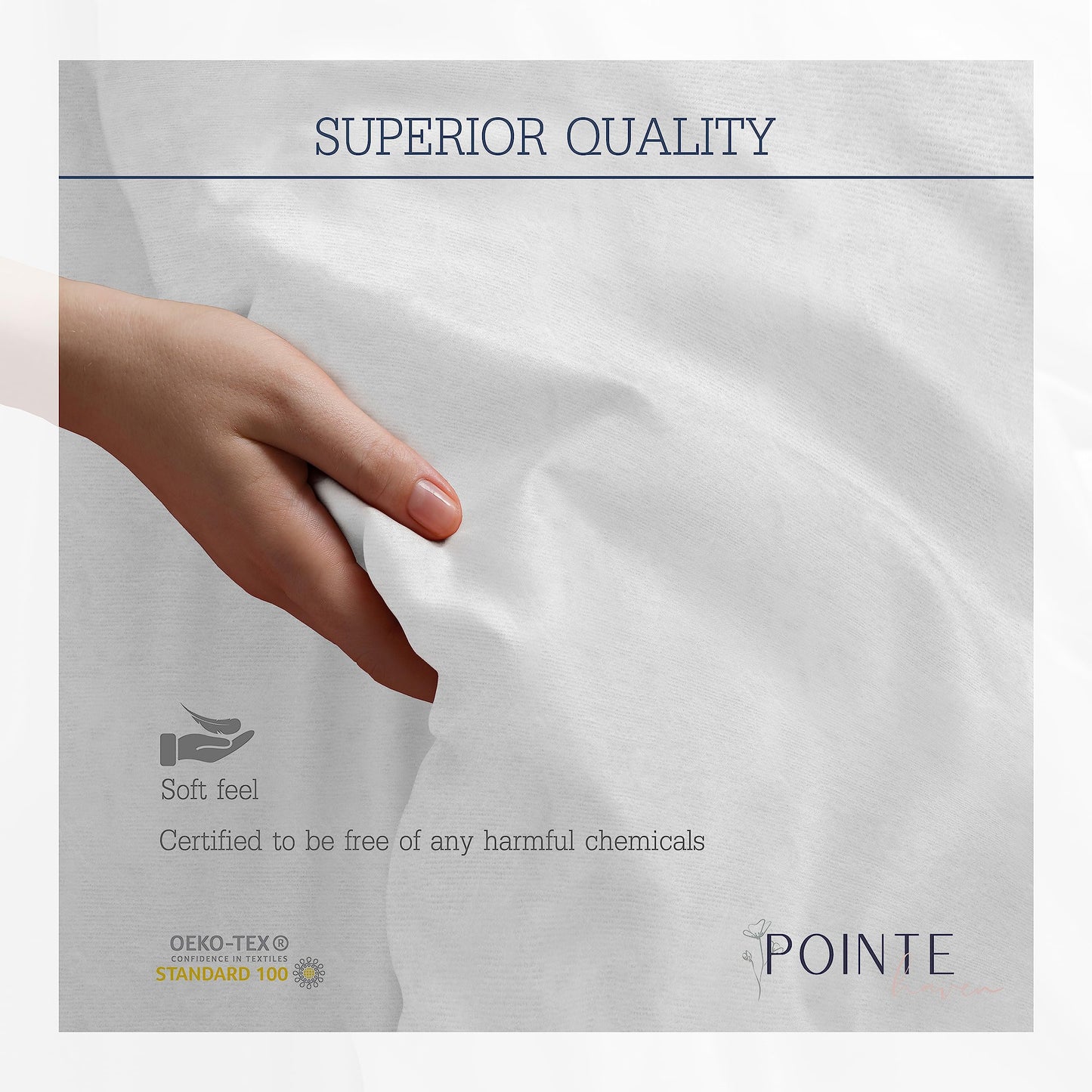 Pointehaven Heavy Weight Flannel Sheet Set, Queen, Snow Flakes - Warm & Cozy - 100% Cotton Flannel Pre-Shrunk -170 GSM -Deep Pockets -Easy Fit Elastic All Around-Comfy Double Brushed