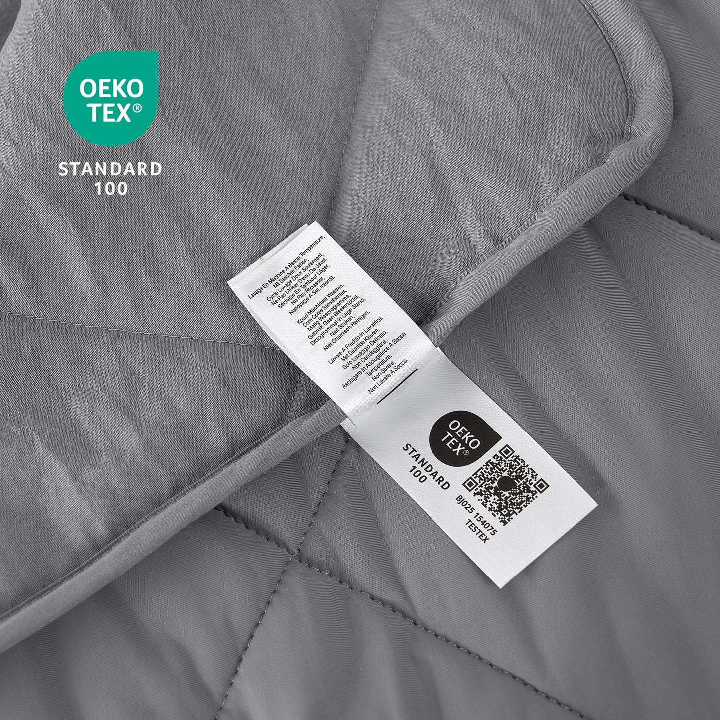 Cozy Bliss Cooling Blanket for Hot Sleepers Queen Size, Q-Max 0.45 Cooling Comfort, Cold Blankets for Night Sweats Sleeping, Ultra-Cool Lightweight Breathable Blanket for Bed, Glacial Grey