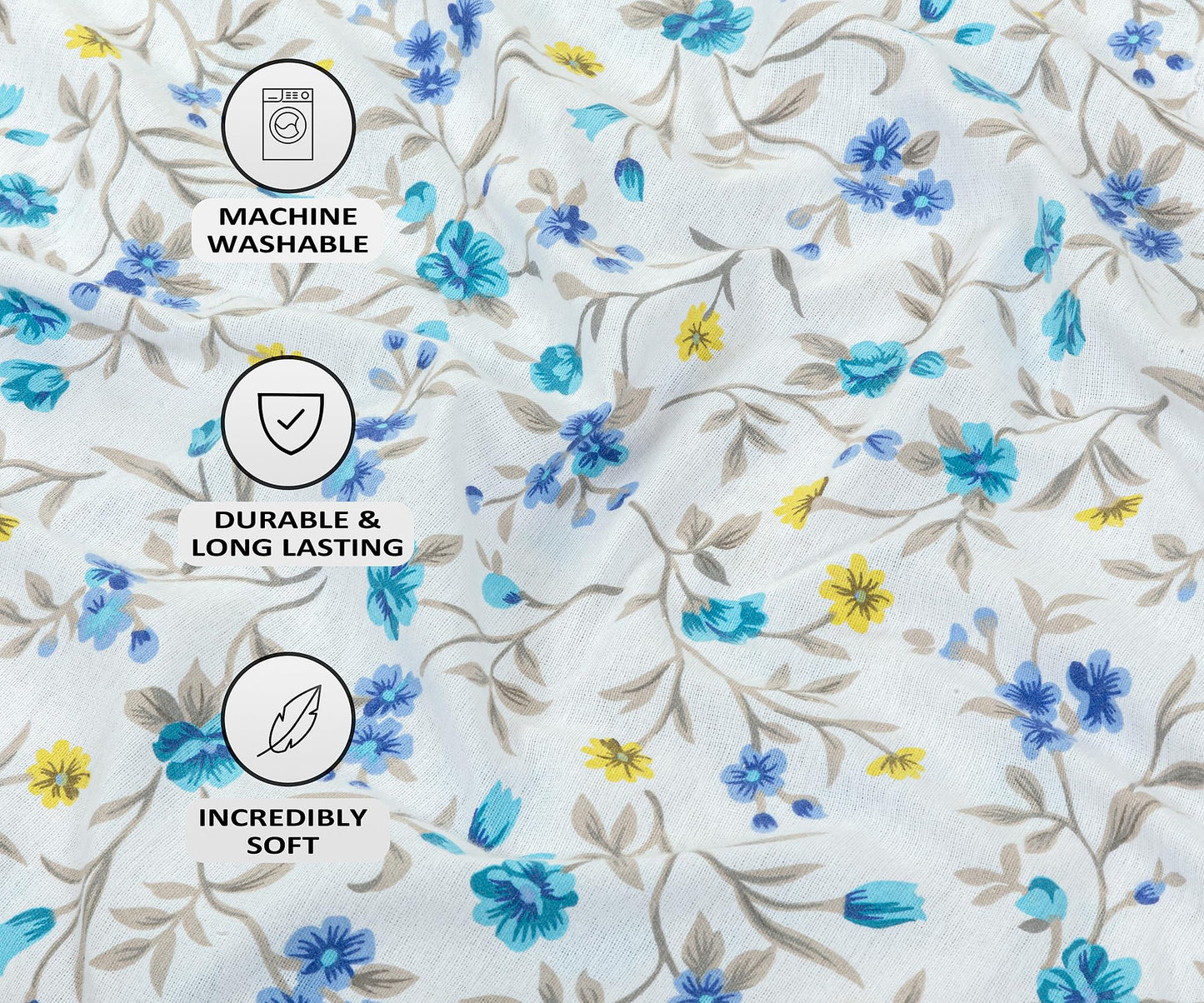 Bliss Casa 4-Piece 100% Cotton Extra Soft Flannel Sheet Set Full - Double Brushed Deep Pockets, Breathable Full Size Flannel Sheets - Warm and Cozy Bed Sheets - All Seasons Heavyweight Bed Set