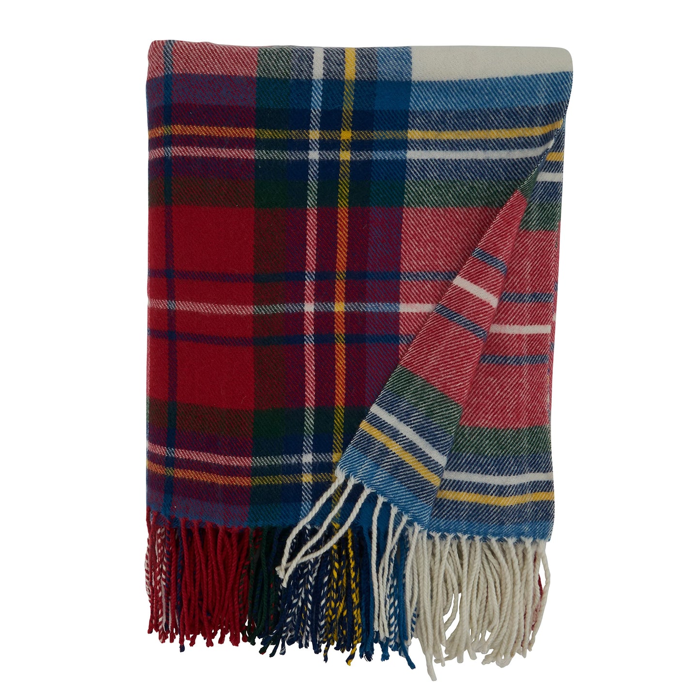 SARO LIFESTYLE Casual Plaid Throw Blanket, Multicolor, 50" x 60", (TH739.M5060B)