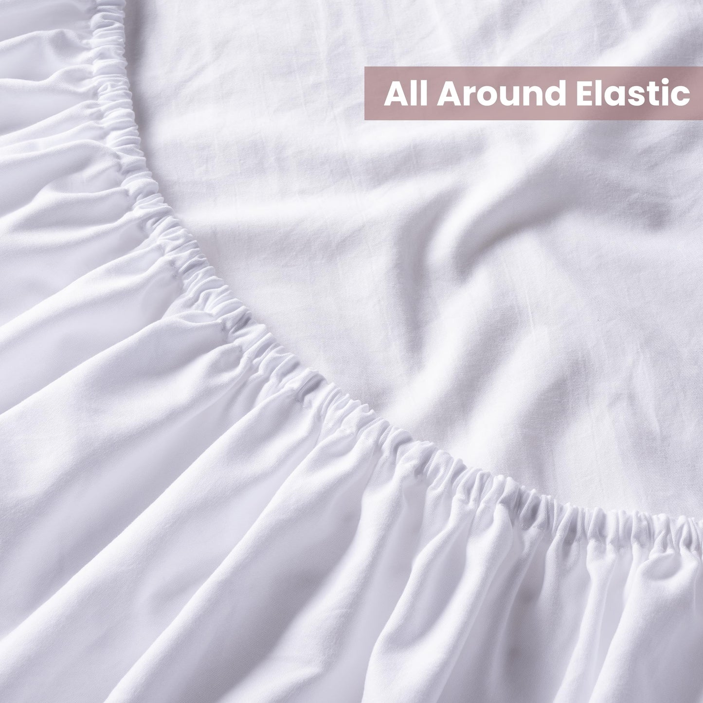 3 Piece Washed Ultra Soft Twin Bed Sheet Set,16inches Deep Pocket White Fitted Sheet Twin Size & Flat Sheet & Pillowcase, Prewashed Brushed Microfiber - Breathable, Fade Resistant,Easy Care