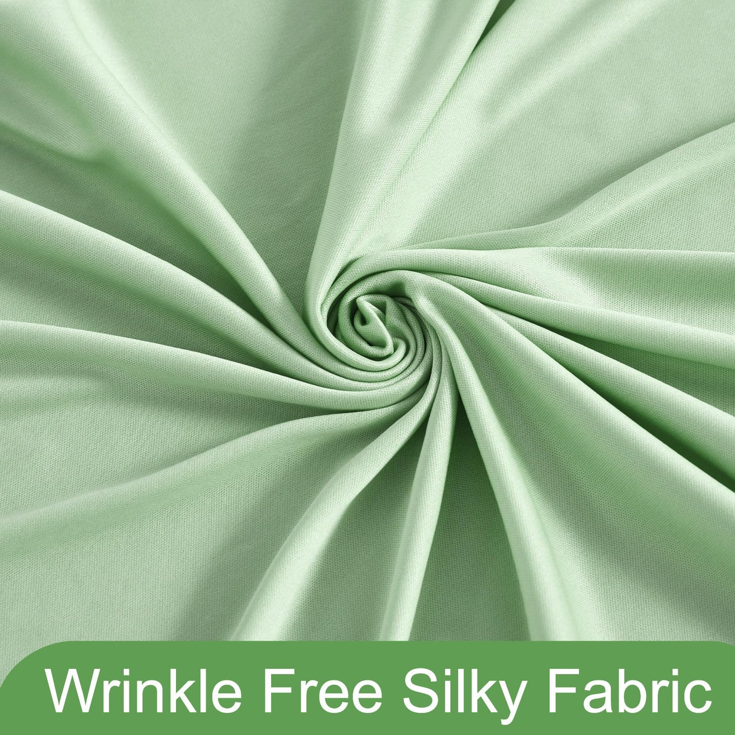 Sage Green Backdrop Curtain for Parties Wrinkle Free Dark Green Photo Curtains Backdrop Drapes Fabric Decoration for Baby Shower Birthday Party Photography 5ft x 7ft,2 Panels
