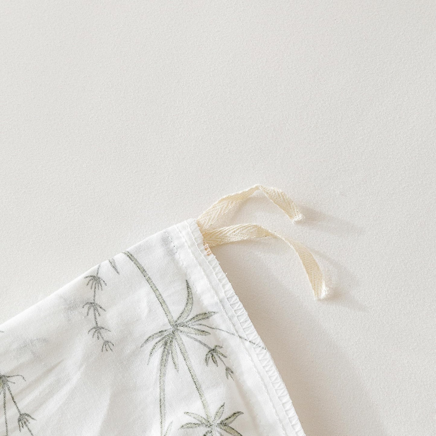 SUSYBAO Green Yellow Botanical Duvet Cover Queen 100% Cotton 3 Pcs Set 1 Garden White Dandelion Flower Duvet Cover with Zipper Ties 2 Pillowcases Sage Blue Floral Bedding Set Soft