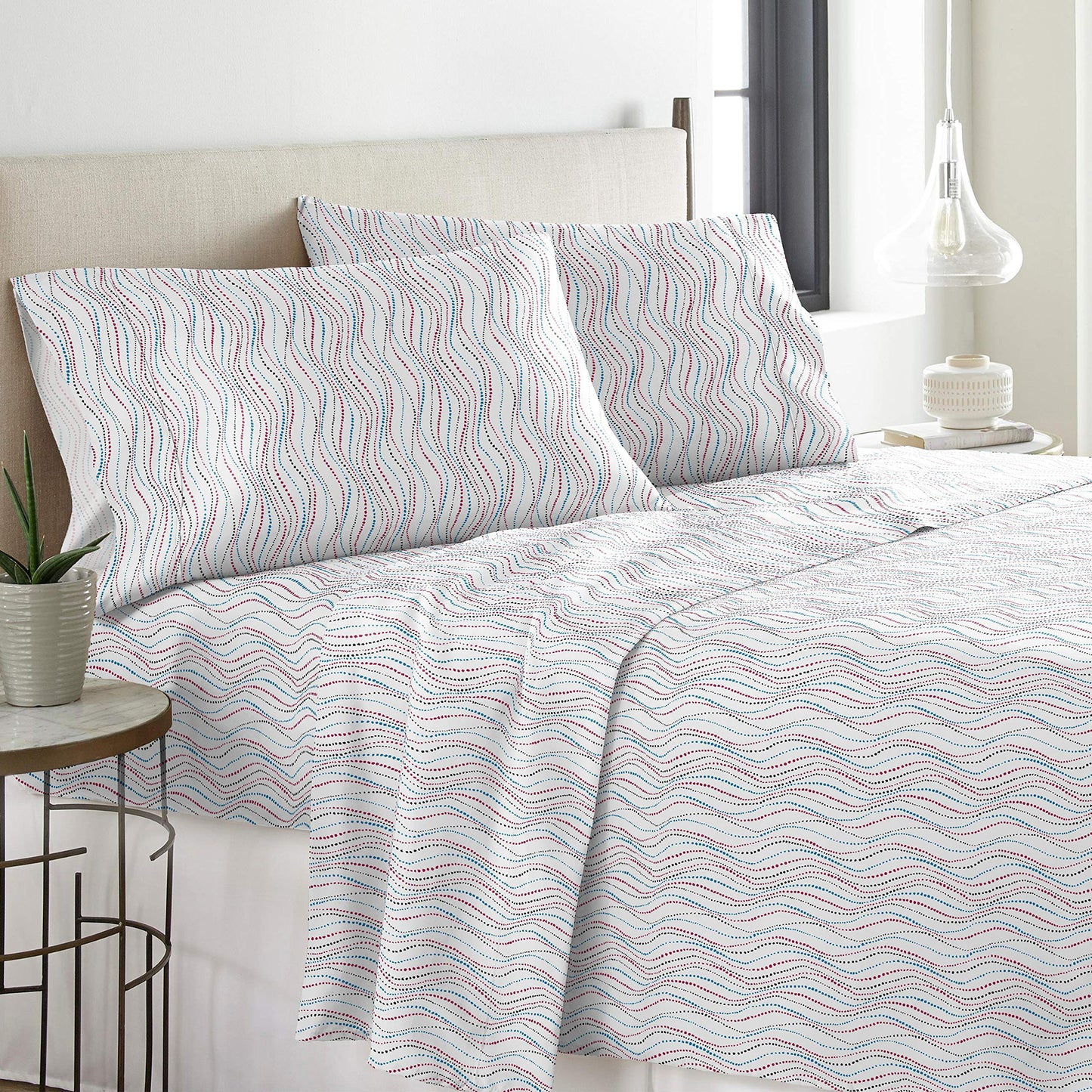 Pointehaven Flannel 170 GSM Sheet Set,Twin Metro