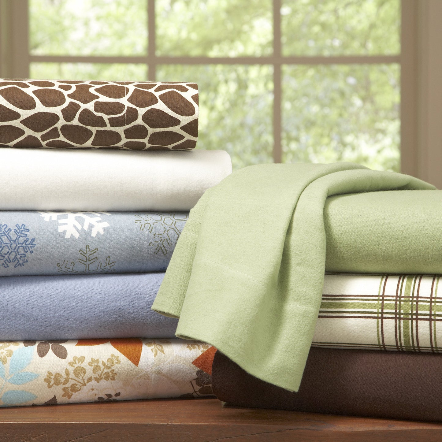 Pointehaven Heavy Weight Flannel Sheet Set, Queen, Ivory - Warm & Cozy - 100% Cotton Flannel Pre-Shrunk -170 GSM -Deep Pockets -Easy Fit Elastic All Around-Comfy Double Brushed