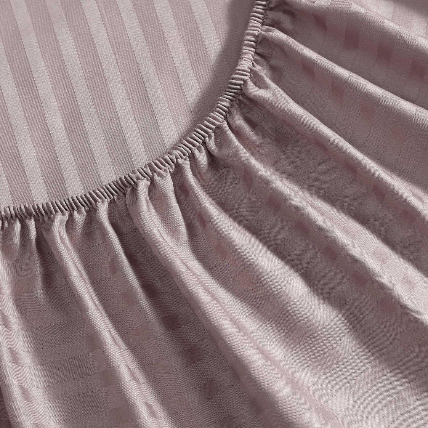 Vera Wang - King Size Sheets Set, Smooth & Crisp Cotton w/Textured Weave, Lightweight for Year Round Comfort- Bed Sheets with Matching Pillowcases & Fitted Sheet (Dobby Stripe Pink)